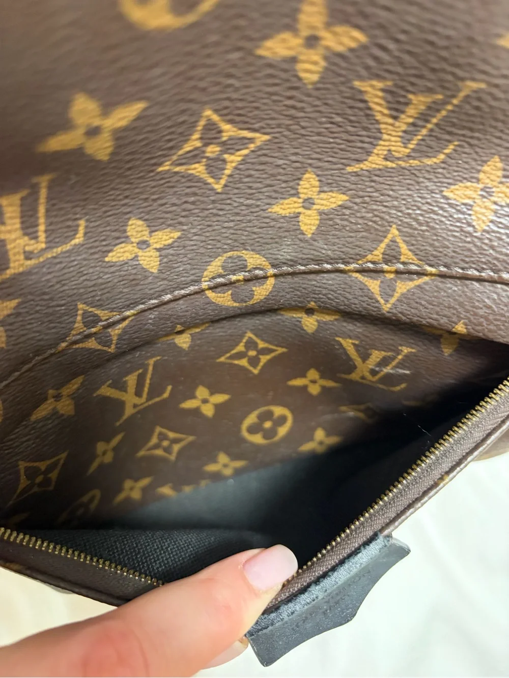 Louis Vuitton Brown Monogram Canvas Backpack
